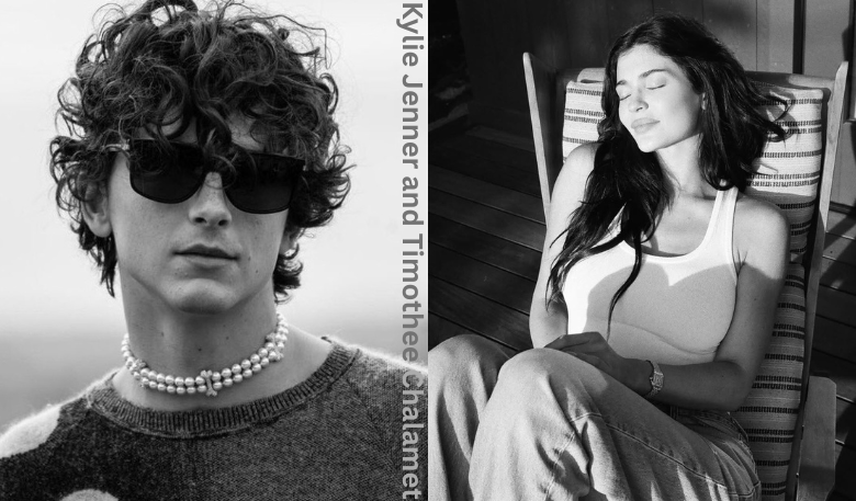 Kylie Jenner and Timothee Chalamet