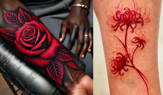 red ink tattoo