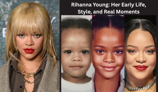 rihanna young